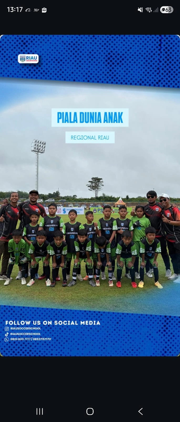 Supporting Youth: Atfa Kurnia Teknindo Sponsors RSS Soccer School